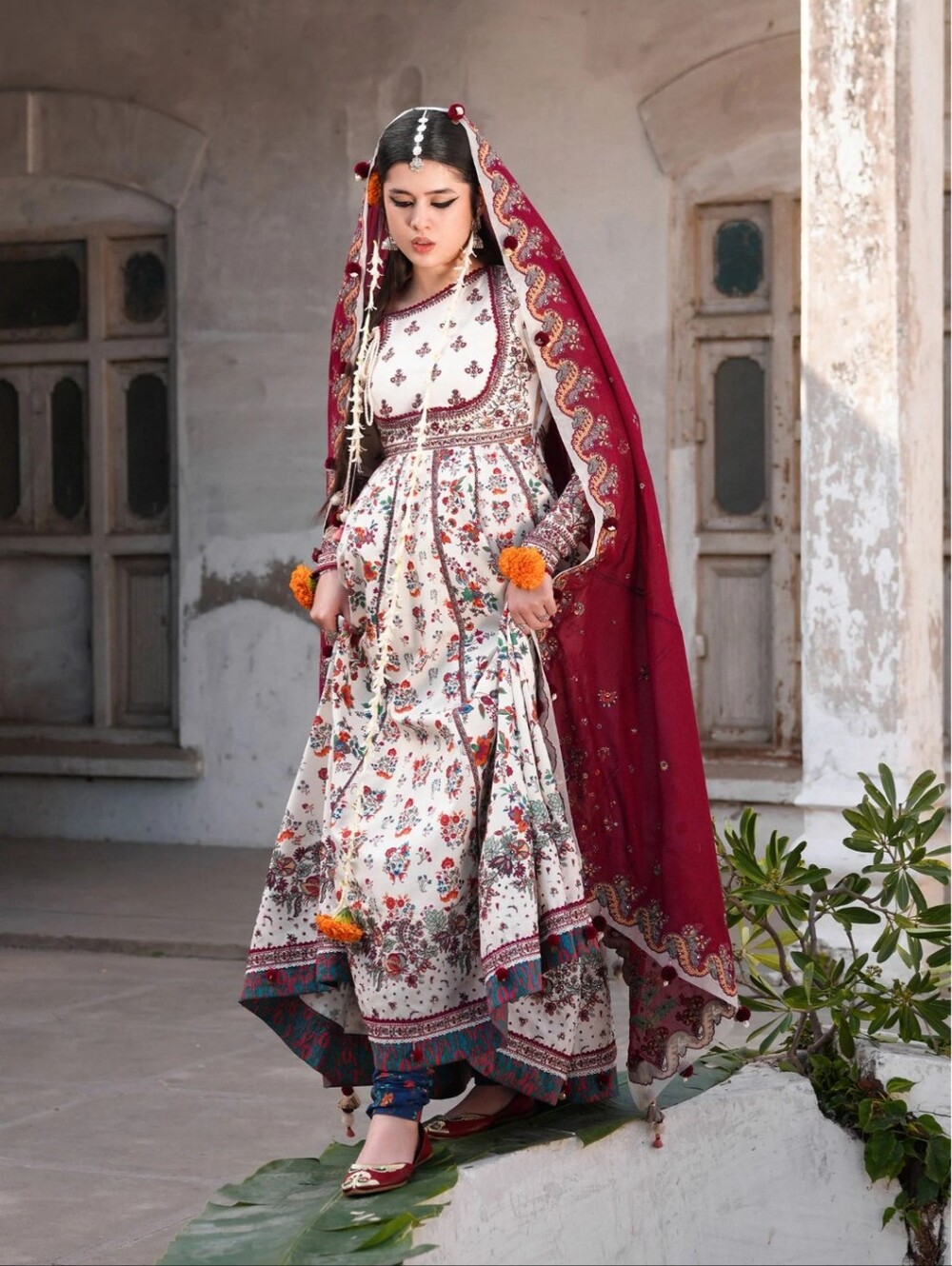 Hussain Rehar Designer Dress